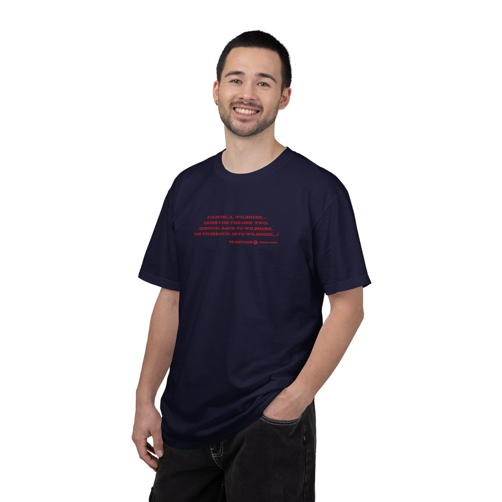 Wilshere goal commentary - Unisex T-shirt