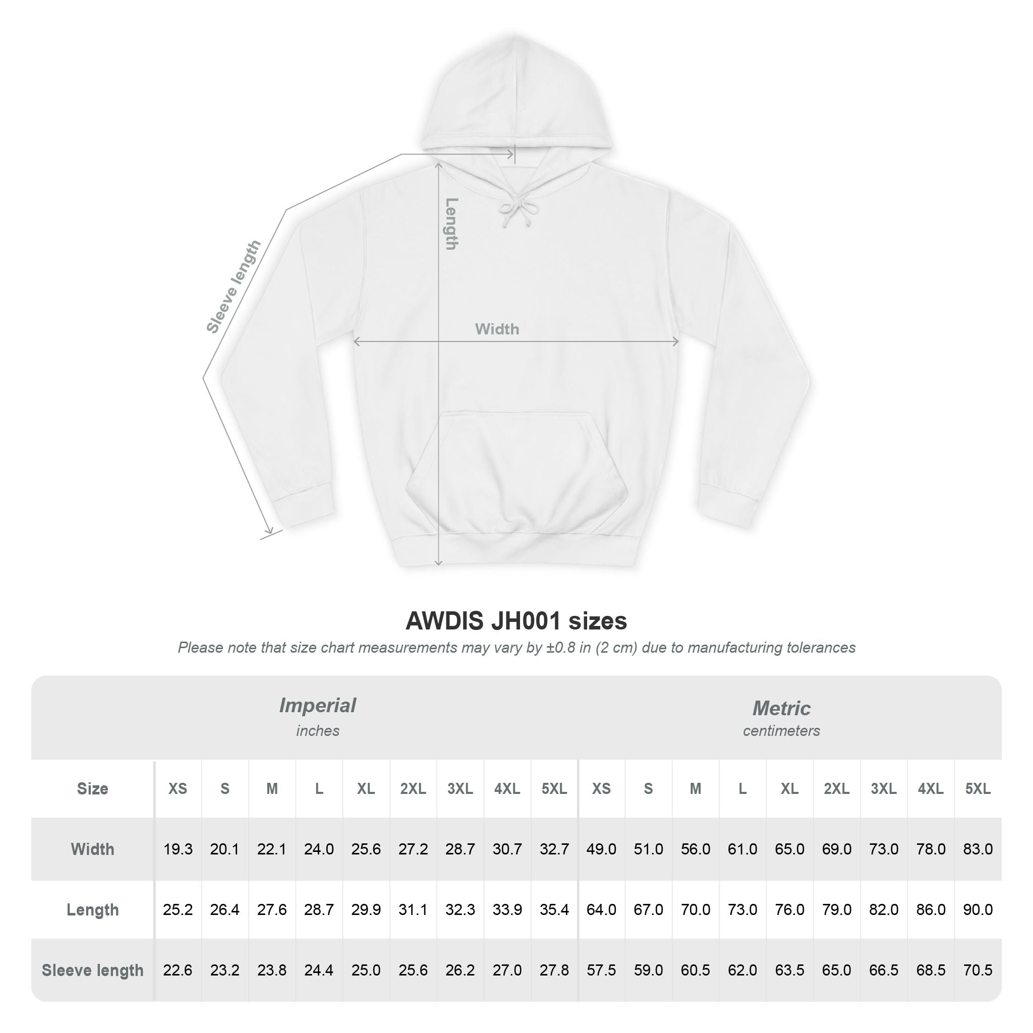 "Whatever The Weather " - Unisex Hoodie