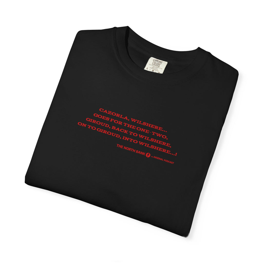 Wilshere goal commentary - Unisex T-shirt