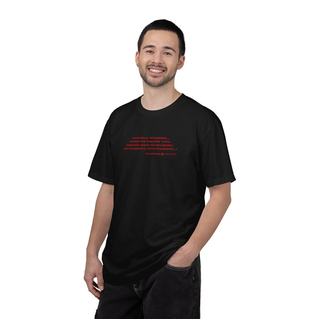 Wilshere goal commentary - Unisex T-shirt