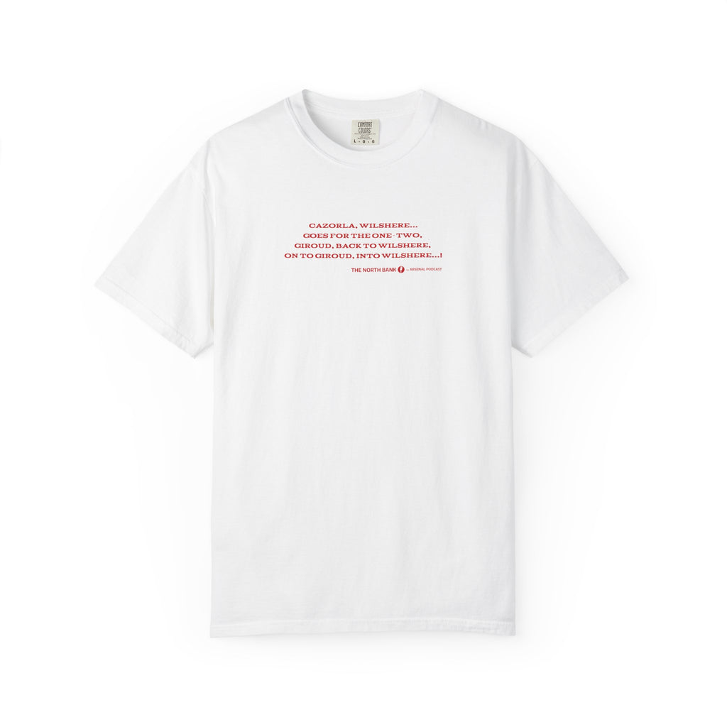Wilshere goal commentary - Unisex T-shirt