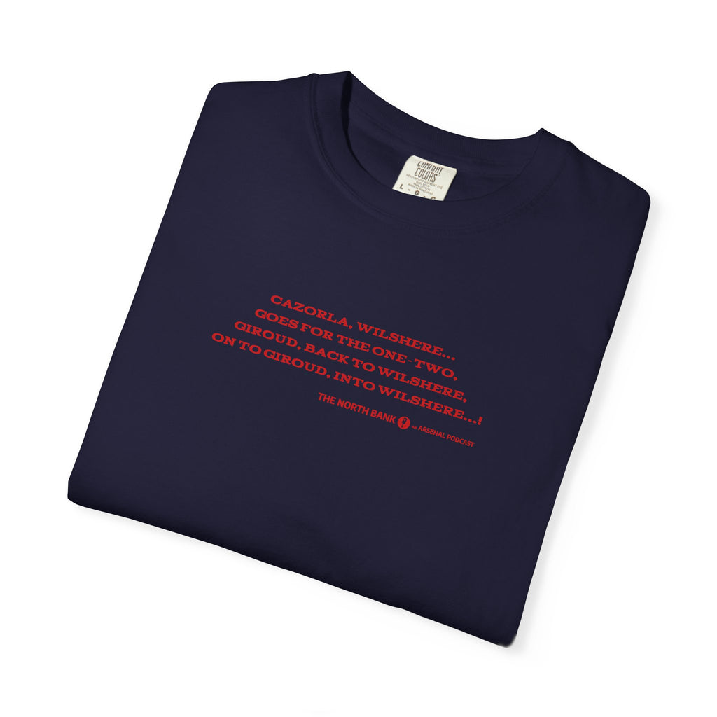 Wilshere goal commentary - Unisex T-shirt